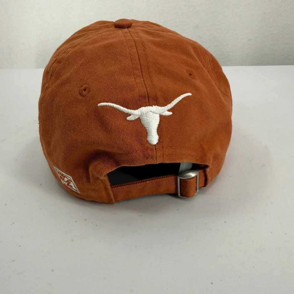 The Game University of Texas Hat Mens OSFM Burnt Orange Hook Em Longhorns Cap